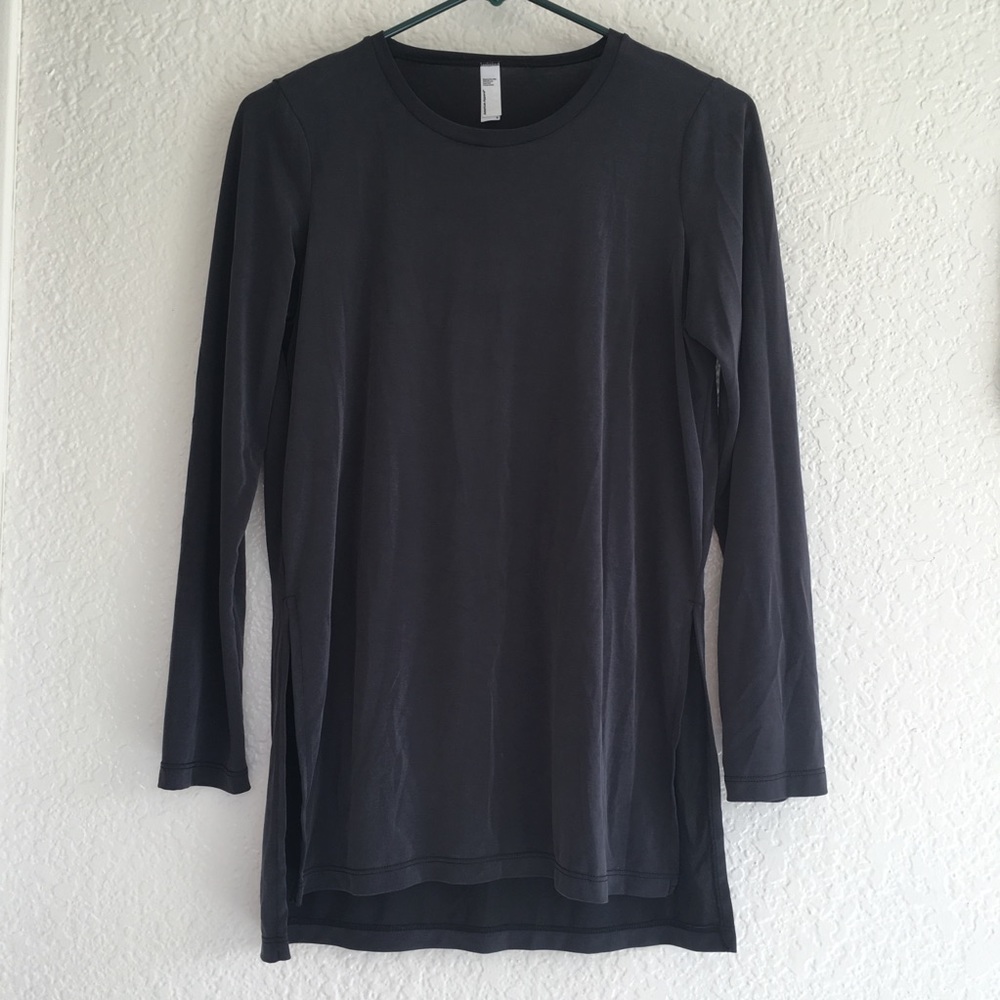 American Apparel dark gray super soft long sleeve